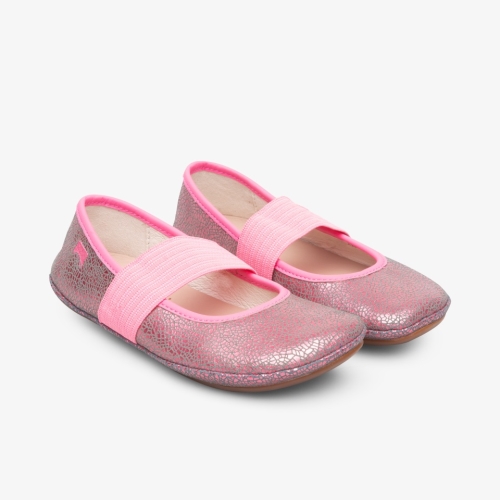 Camper Right Ballerinas Pink - Kids Singapore YVIPRB-198